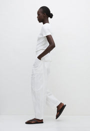 Relaxed Cargo Pant - Chalk - Matteau